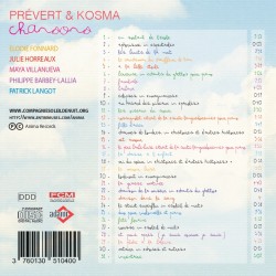 Chansons - Prévert & Kosma