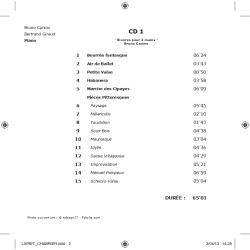 Chabrier Intégrale pour piano (2 et 4 mains). Bruno Canino et Bertrand Giraud (4 mains)