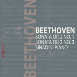 Beethoven Sonates n°1 et 3,...