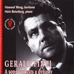 Gerald Finzi : a song...