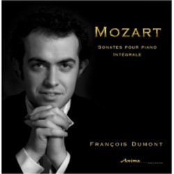 Mozart Intégrale des sonates pour piano. François Dumont