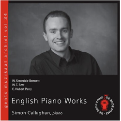 English Piano works. Simon Callaghan piano