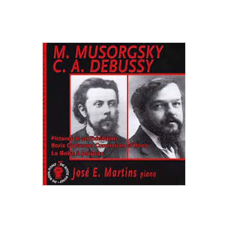 Moussorgky, Debussy. Jose Edoardo Martins piano