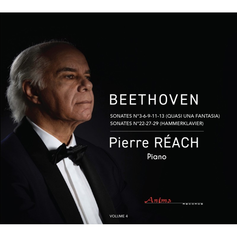 Beethoven Intégrale des sonates pour piano (volume 4), Pierre Réach