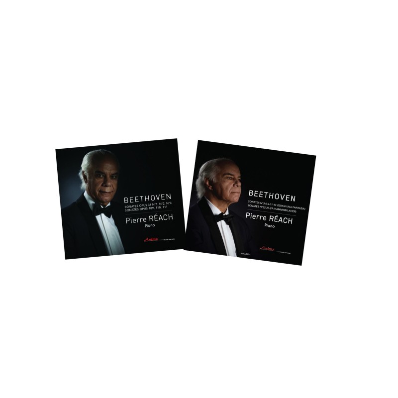 Beethoven Intégrale des sonates pour piano (Volumes 1&4), Pierre Réach