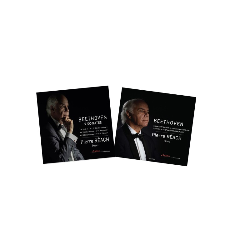 Beethoven Intégrale des sonates pour piano (Volumes 2&4), Pierre Réach