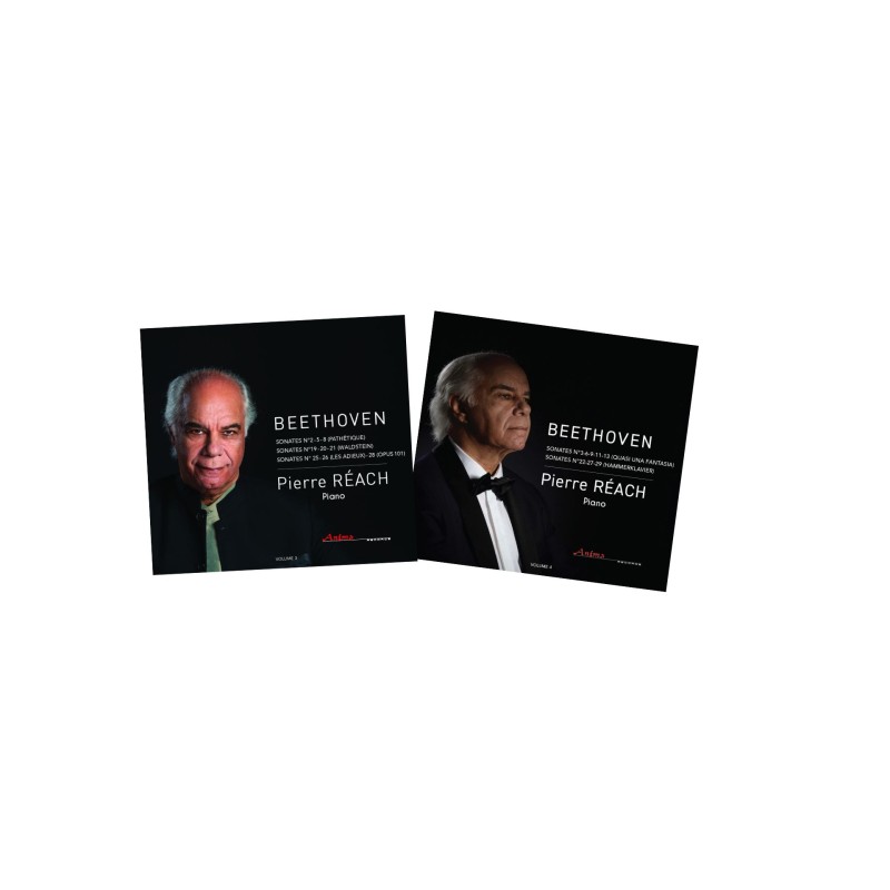 Beethoven Intégrale des sonates pour piano (VOLUMES 3&4), Pierre Réach
