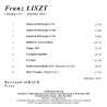 Récital Franz Liszt. Bertrand GIraud Piano